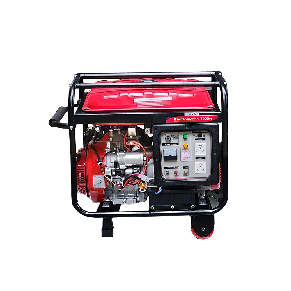 6 KVA  Petrol Generator, Model GE-7000PS, Recoil & Self Start